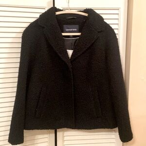 Land’s End wool blend jacket. Size 4 petite. Never worn.